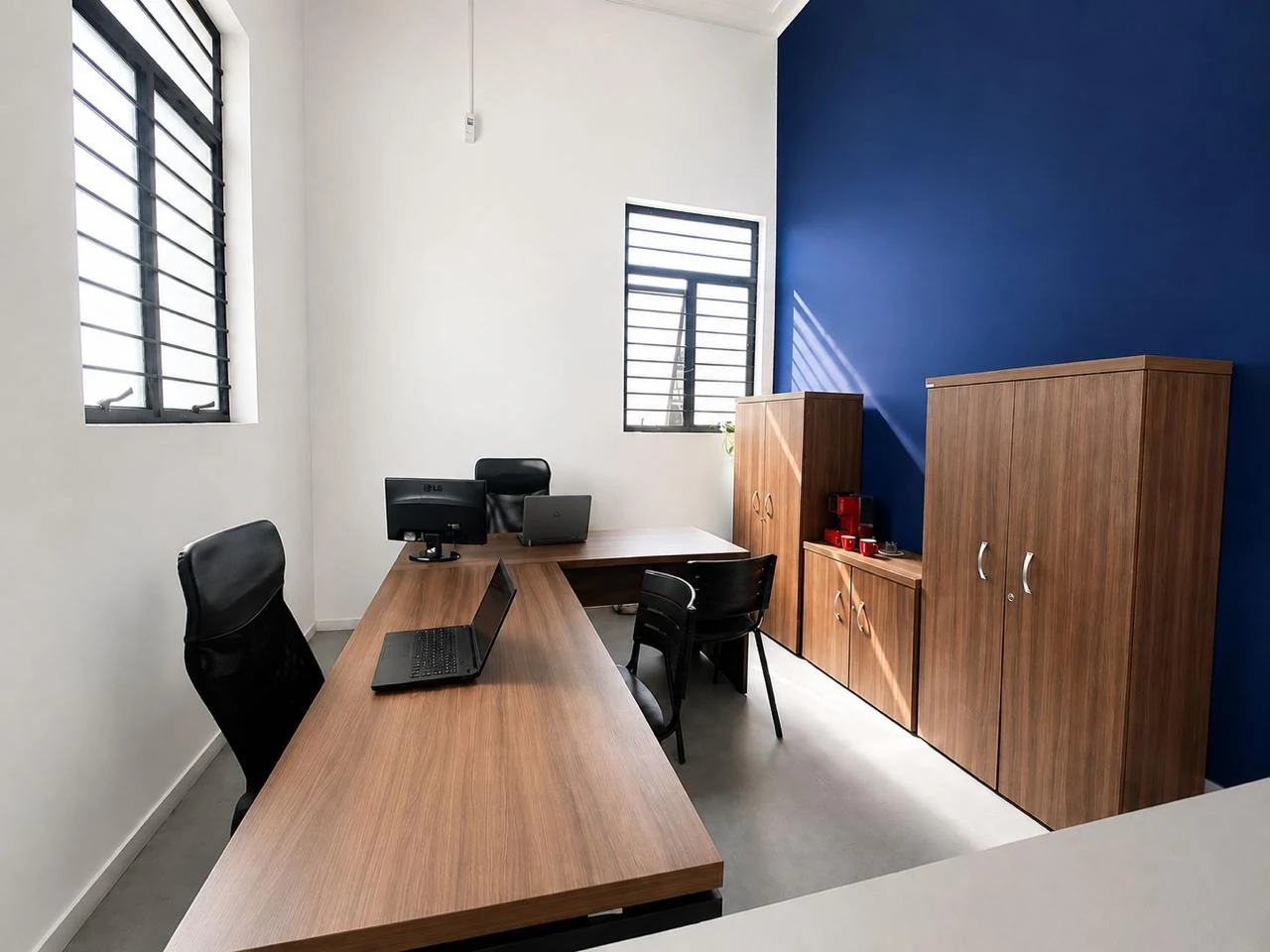 Sala de atendimento da Exclusive